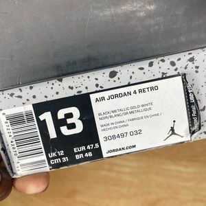 Jordan 4 “Royalty” 2017 Size 13